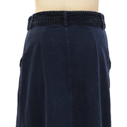 Sea New York Nyla Twill Midi Skirt XS-2