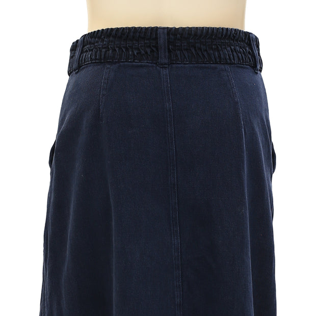 Sea New York Nyla Twill Midi Skirt XS-2
