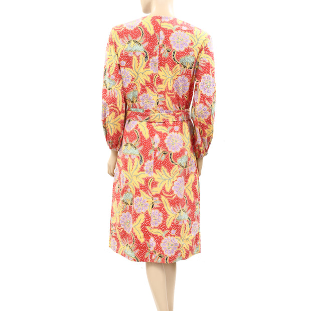 Rhode Resort Cotton-Poplin Athena Midi Dress XS