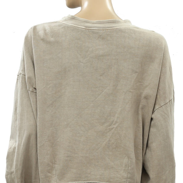 Out From Under Urban Outfitters Carla Crew Neck Sweatshirt Top