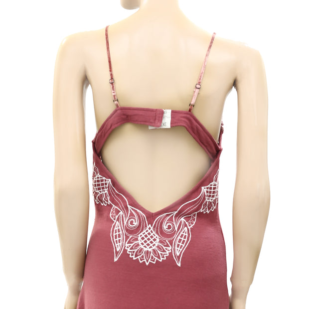 Free People FP New Romantics Blossom Slip Mini Dress S