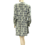 Zadig & Voltaire Printed Tunic Shift Mini Dress S