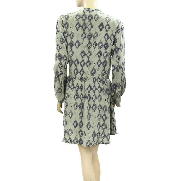Zadig & Voltaire Printed Tunic Shift Mini Dress S