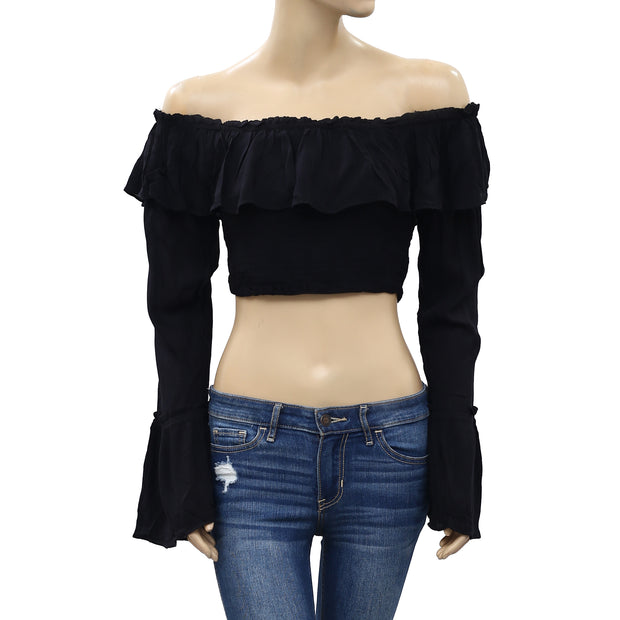 Kimchi Blue Urban Outfitters Kimora Smocked Top