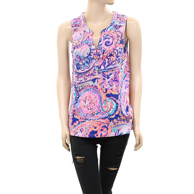 Lilly Pulitzer Essie Tank Tunic Top S