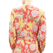 Rhode Resort Cotton-Poplin Athena Midi Dress XS