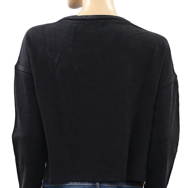 Ecote Urban Outfitters Embroidered Pullover Top S