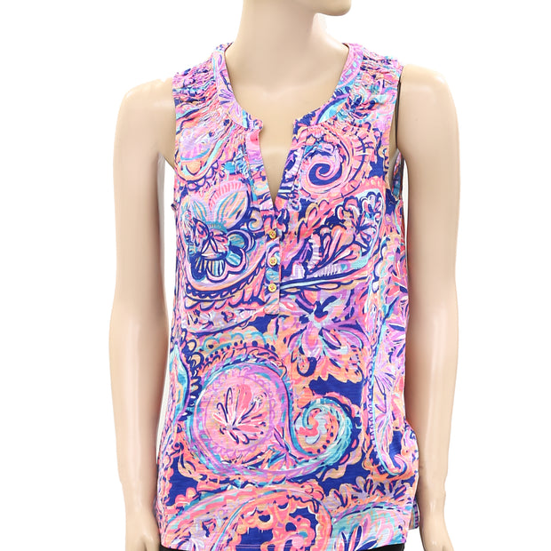 Lilly Pulitzer Essie Tank Tunic Top S