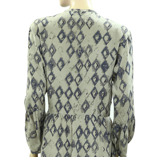 Zadig & Voltaire Printed Tunic Shift Mini Dress S