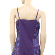 Mais Il Est Ou Le Soleil Printed Cami Blouse Top M-38