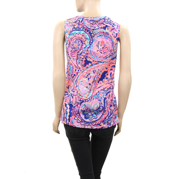 Lilly Pulitzer Essie Tank Tunic Top S