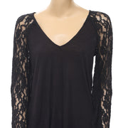 Ecote Urban Outfitters Mesh Embroidered Tunic Top XS