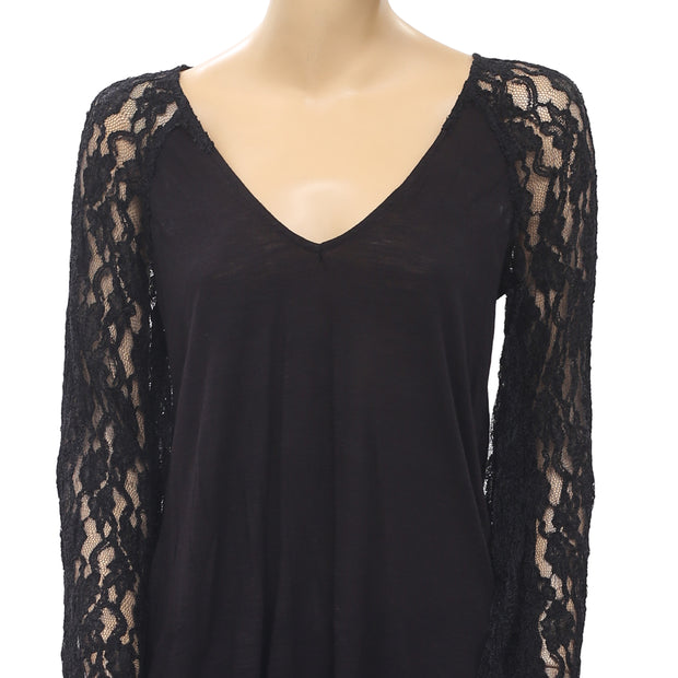 Ecote Urban Outfitters Mesh Embroidered Tunic Top XS