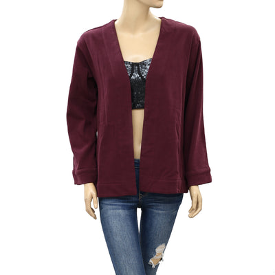 Soft Surroundings Solid Cardigan Cover-up Top