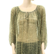 Mes Demoiselles Paris Corbusier Coverup Sheer Top