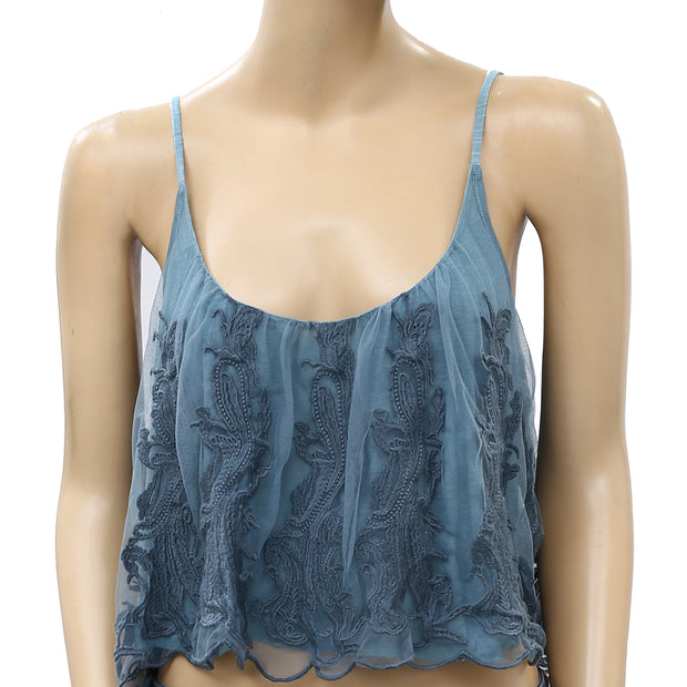 Kimchi Blue Urban Outfitters Scalloped-Edge Swing Cami Top