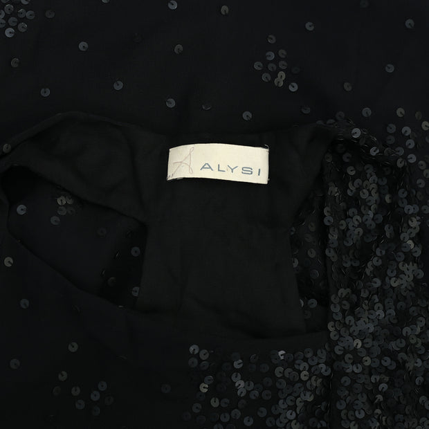 Alysi Sequin Embellished Mini Tunic Dress XS