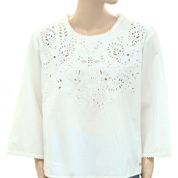 Zadig & Voltaire Tal Brod Anglaise Blouse Top