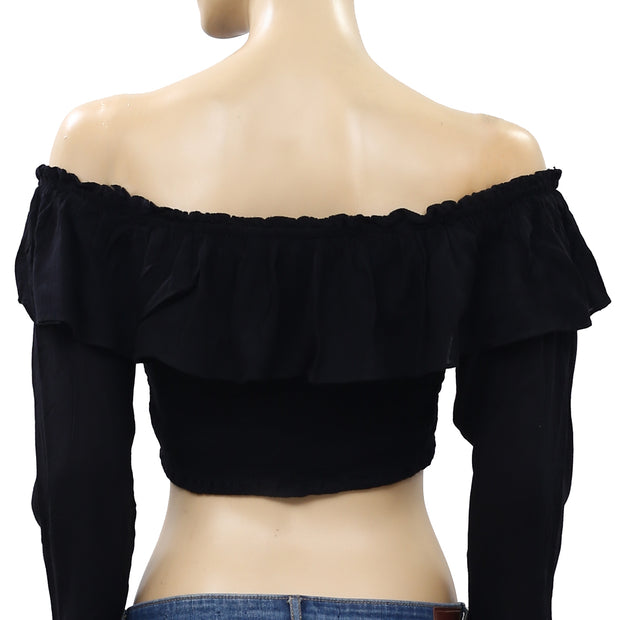 Kimchi Blue Urban Outfitters Kimora Smocked Top