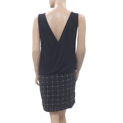 H&M Beaded Embellished Embroidered Mini Dress S