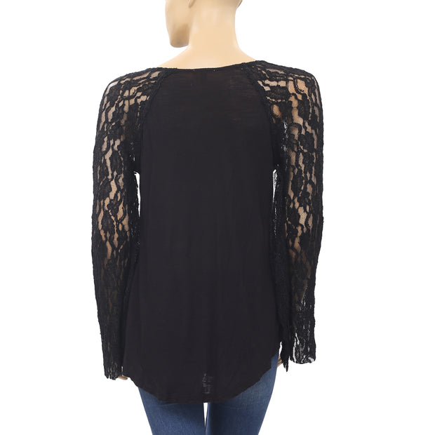 Ecote Urban Outfitters Mesh Embroidered Tunic Top XS
