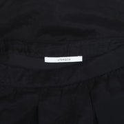 Uterque Organza Embellished Black Midi Skirt XS