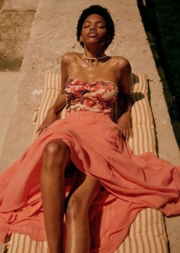 Sezane Jupe Matis Maxi Long Skirt