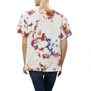 Out From Under Urban Outfitters Tie & Dye Printed Blouse Top