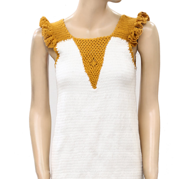 Urban Outfitters UO Knit Crochet Tunic Dress S