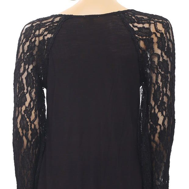 Ecote Urban Outfitters Mesh Embroidered Tunic Top XS