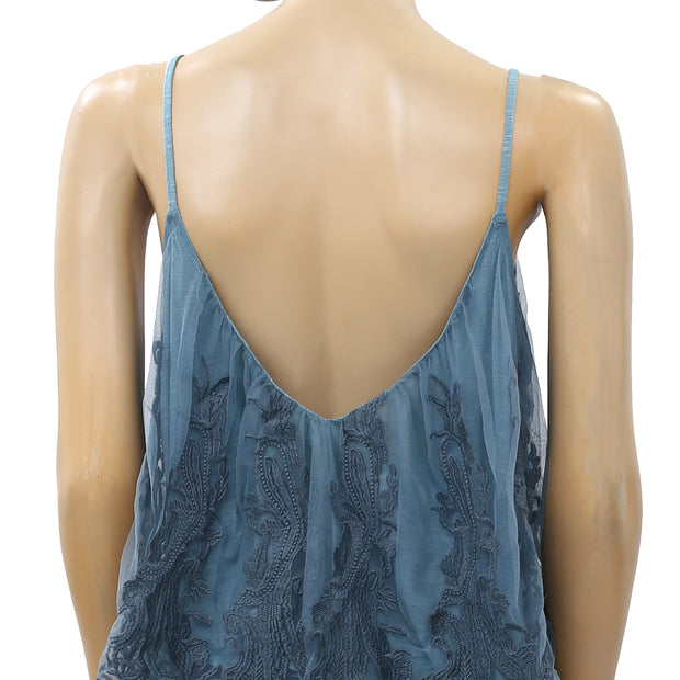 Kimchi Blue Urban Outfitters Scalloped-Edge Swing Cami Top