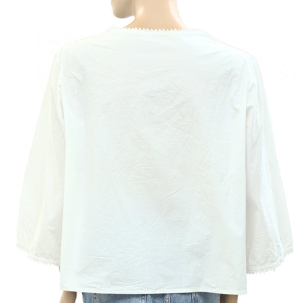 Zadig & Voltaire Tal Brod Anglaise Blouse Top