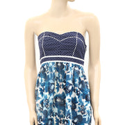 Kimchi Blue Urban Outfitters Mixed Printed Tube Mini Dress XS