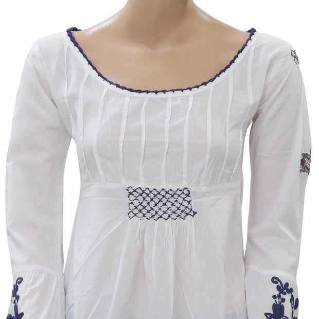 Odd Molly Anthropologie Embroidered Tunic Top XS