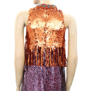 Pinko Womens Sequin Embellished Mini Dress S