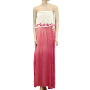 Lynne Love Lynne`s World Dip Dye Maxi Tube Dress S