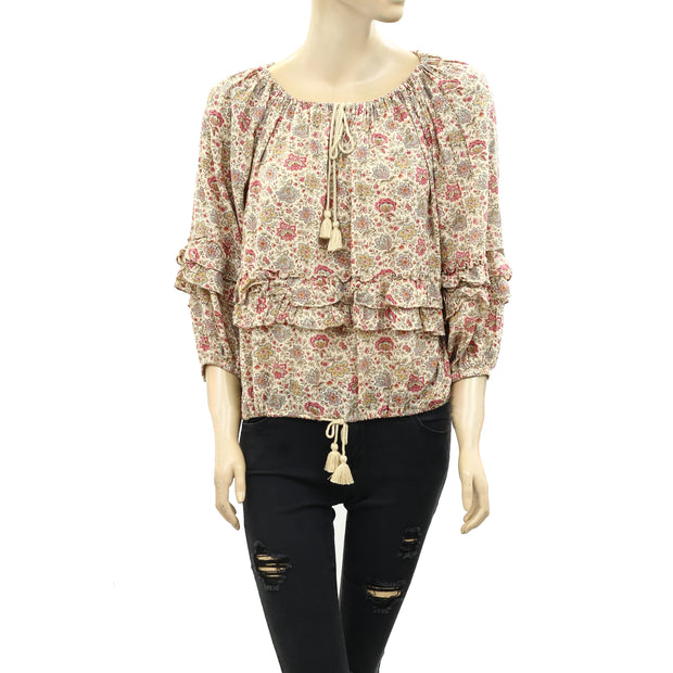 Denim & Supply Ralph Lauren Floral Printed Blouse Top XS