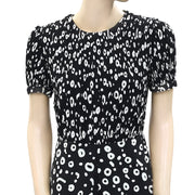 French Connection Doe Crepe Playsuit Romper Dress S