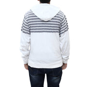 Burkman Bros Men's Striped Printed Jacket Hoodie M