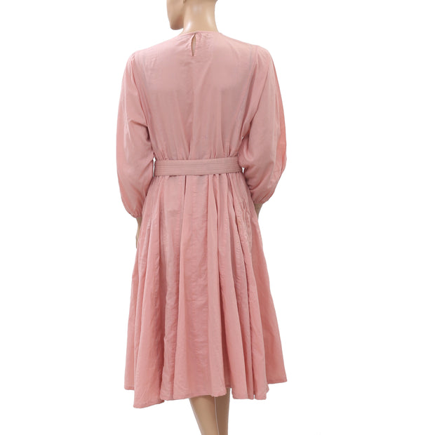 Rhode Resort Devi Blush Midi Dress XS
