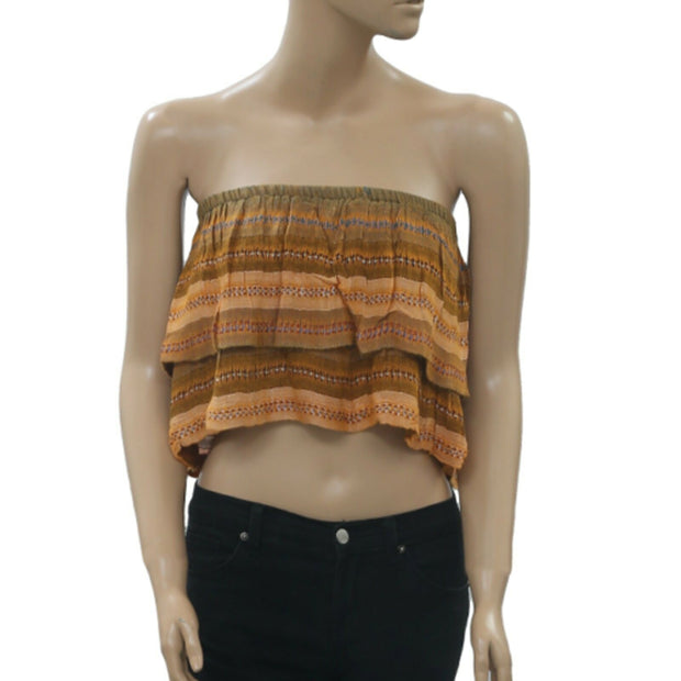Free People Indian Summer Crop Tube Top
