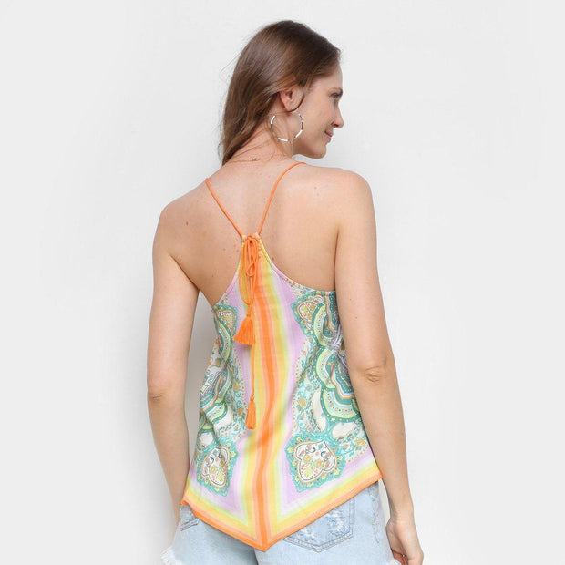 Farm Rio Anthropologie Mandalina Cami Tank Top