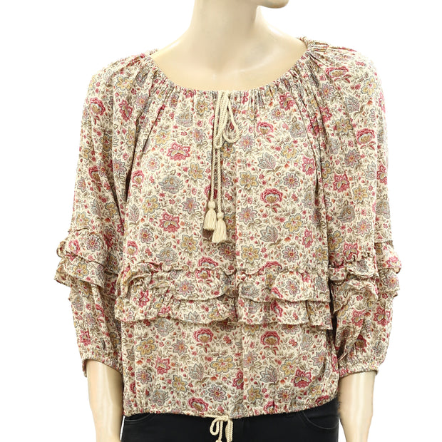 Denim & Supply Ralph Lauren Floral Printed Blouse Top XS