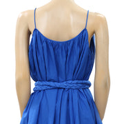 RHODE RESORT Nala Ruffle-Trim Cotton-Voile Mini Dress S