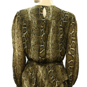 Isabel Marant Etoile Java Python Print Mini A-Line Dress
