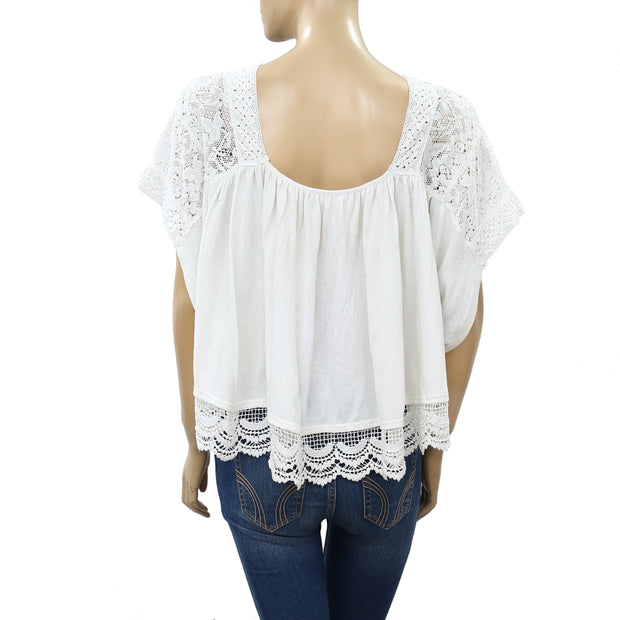 Free People Prairie Days Blouse Top