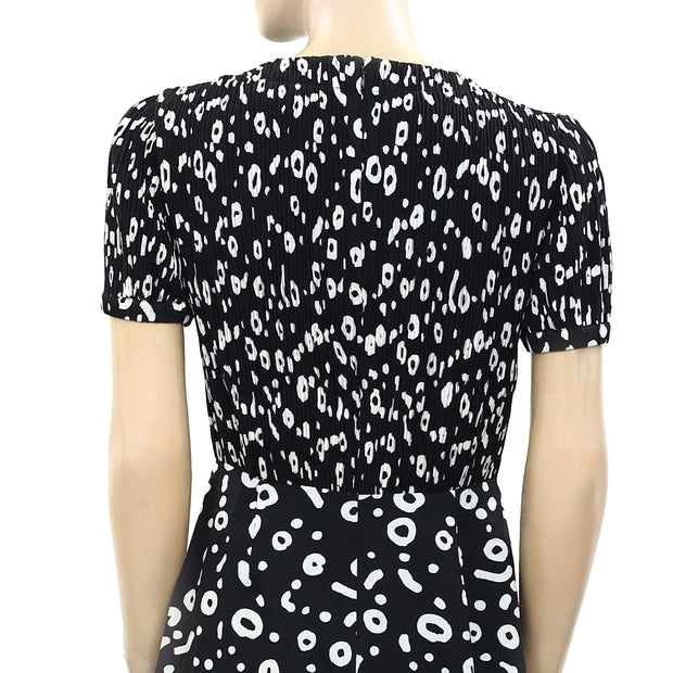 French Connection Doe Crepe Playsuit Romper Dress S