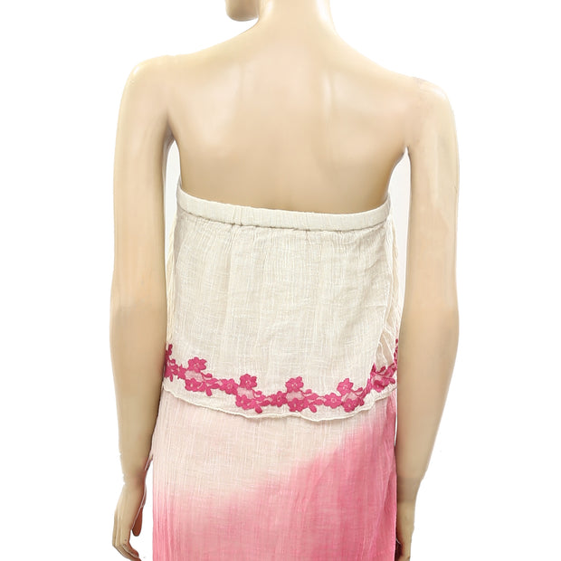 Lynne Love Lynne`s World Dip Dye Maxi Tube Dress S