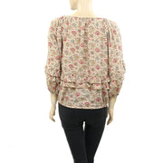 Denim & Supply Ralph Lauren Floral Printed Blouse Top XS