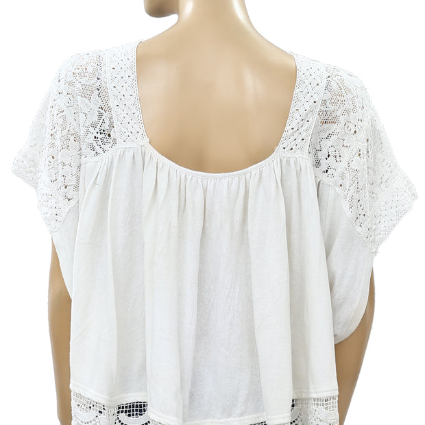 Free People Prairie Days Blouse Top